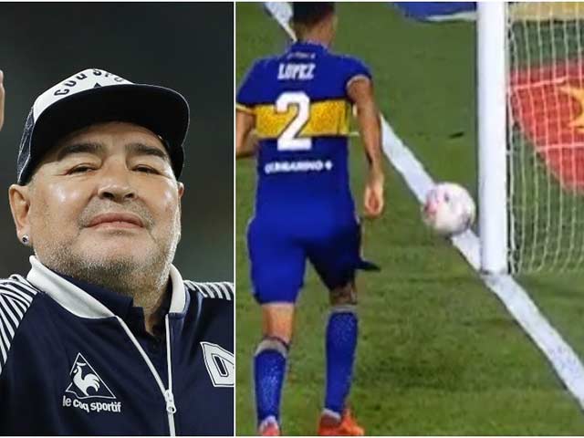 Thoát thua kinh ngạc ở siêu kinh điển Argentina, triệu fan tin do Maradona giải cứu