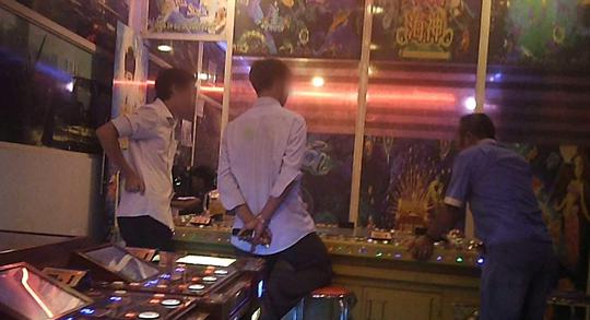 Một điểm chơi game bắn cá ở TP.HCM