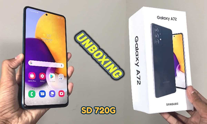 Sau Galaxy A52, đến phiên Galaxy A72 được đập hộp sớm - 1