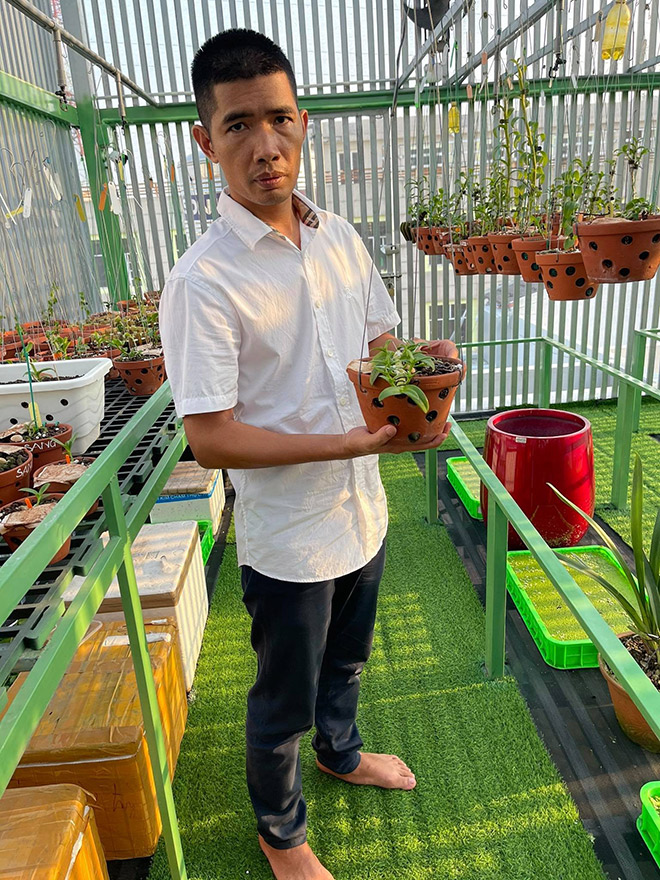 Ông chủ 8x Lê Cao Thắng và cơ duyên với nghề trồng lan - 4