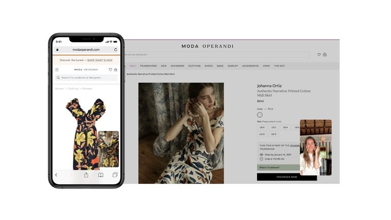 Các hãng thời trang từ bình dân đến cao cấp trong cuộc đua bán hàng livestream - 5