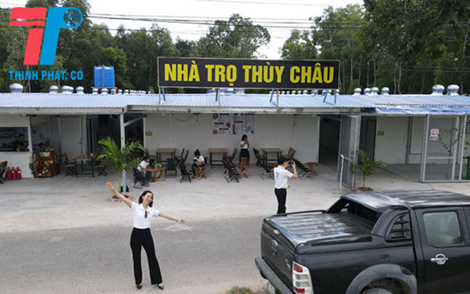 Khu nhà trọ dựng từ panel eps tại Vũng Tàu