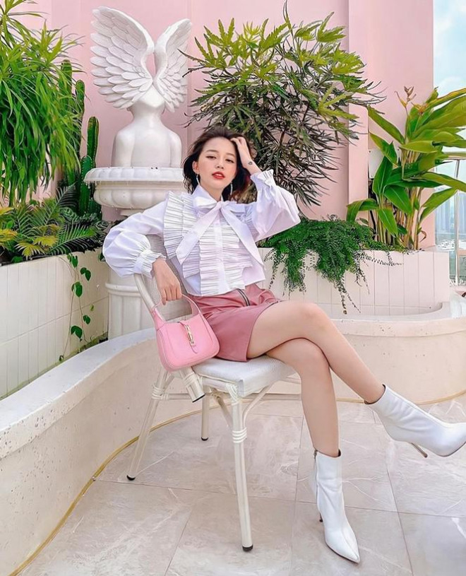 Không hẹn mà gặp, Ngọc Thảo, Thiều Bảo Trâm cùng dàn mỹ nhân trổ tài mix đồ với sắc trắng - 10