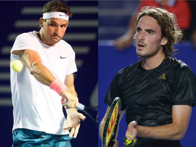 "Tiểu Federer" đi tiếp vì đối thủ bỏ cuộc, Tsitsipas hẹn đấu "Người khổng lồ"