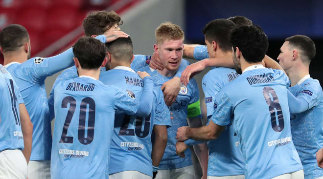 Rực lửa Cúp C1: Man City không nương tay trong ngày De Bruyne đá "số 9 ảo" - 13