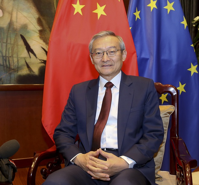 Đại sứ Trung Quốc tại EU, Trương Minh.