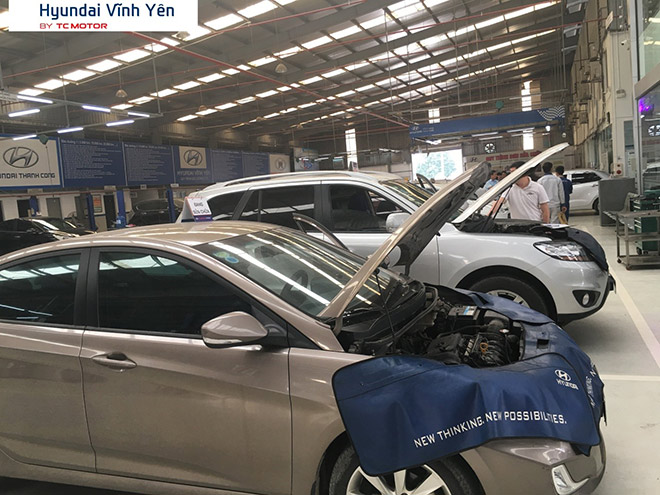 Hyundai Vĩnh Yên – Xưởng dịch vụ ô tô uy tín và chuyên nghiệp tại Vĩnh Phúc - 2