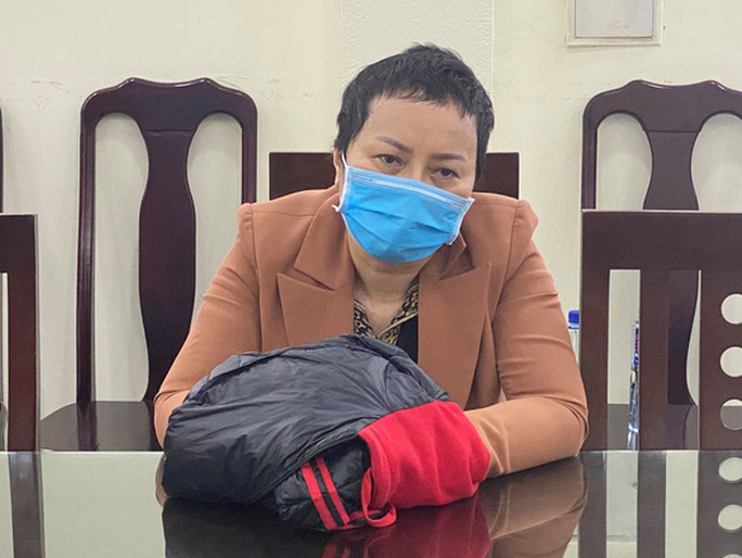 Bà Nguyễn Thị Kim An thời điểm bị bắt - Ảnh: Công an cung cấp