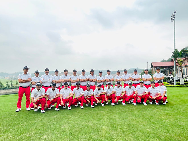 Đội hình tuyển Miền Bắc tham dự VGA Union Cup tranh cúp Vietnam Airlines 2021