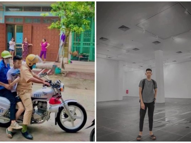 Bạn trẻ - Cuộc sống - Nam sinh ngủ quên được cảnh sát phá cửa gọi đi thi giờ ra sao?