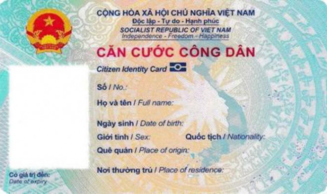 Khi cấp CCCD gắn chip, CCCD mã vạch sẽ được cắt góc, trả lại cho công dân