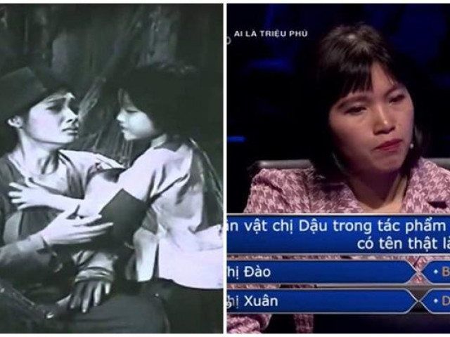 Đời sống Showbiz - "Chị Dậu tên thật là gì?" - câu hỏi trong Ai Là Triệu Phú khiến người chơi "đứng hình mất 5s"
