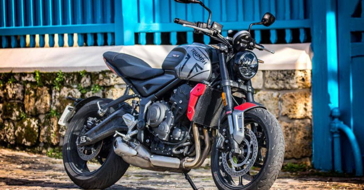 Xe máy - Xe đạp - Cận cảnh Triumph Trident 660 2021 sắp về Việt Nam, giá từ 251 triệu đồng