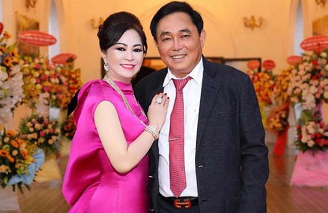 Vợ chồng đại gia Huỳnh Uy Dũng- Nguyễn Phương Hằng.&nbsp;
