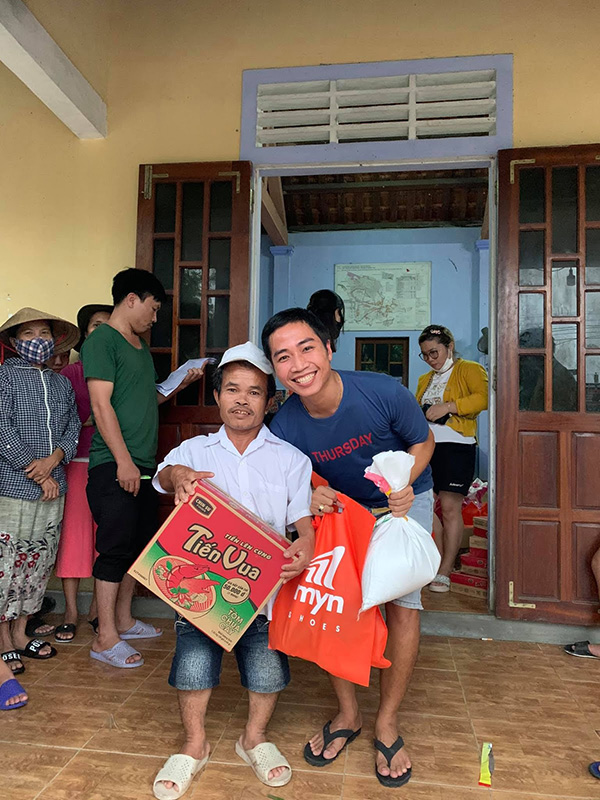 Những chuyến đi lan tỏa tấm lòng nhân ái của anh Đạt.