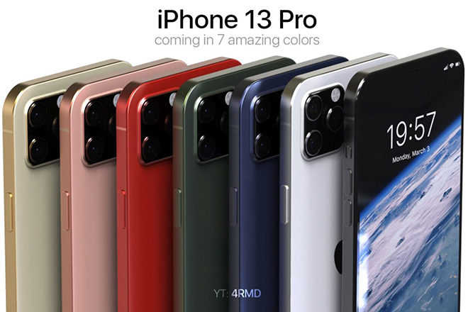 iPhone 13 Pro khoe sắc với 7 màu, màn hình 120Hz chất lừ - 1