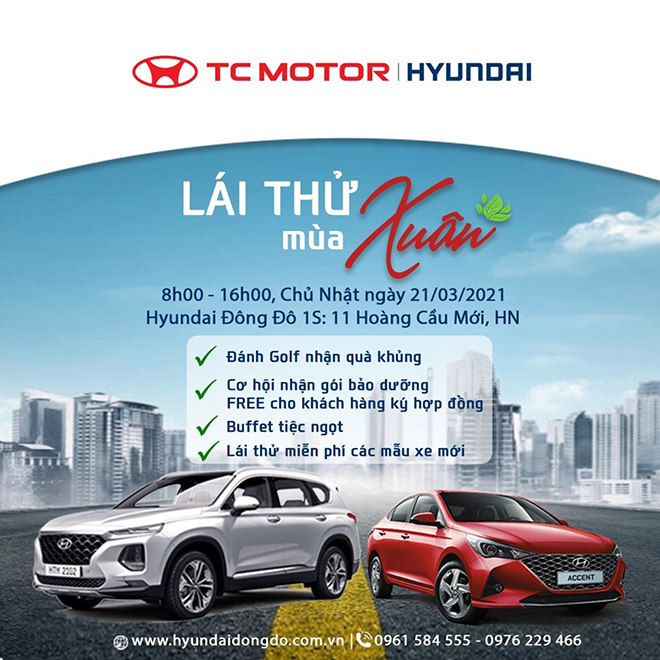 Hyundai Đông Đô tổ chức sự kiện Lái thử mùa xuân – Rước lộc vàng - 3