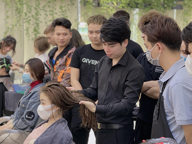 Nhà tạo mẫu tóc Cao Gia Lộc không hối tiếc vì theo đuổi nghề tóc - 3