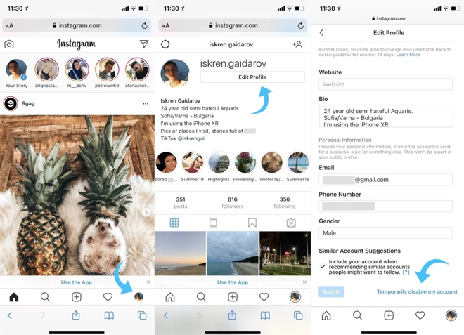 Hướng dẫn chi tiết xóa nhanh tài khoản Instagram - 6