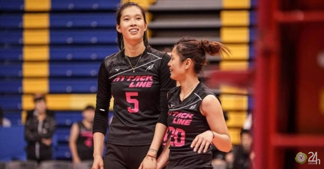 Thanh Thúy (số 5) chưa phải cao nhất bóng chuyền nữ Đông Nam Á