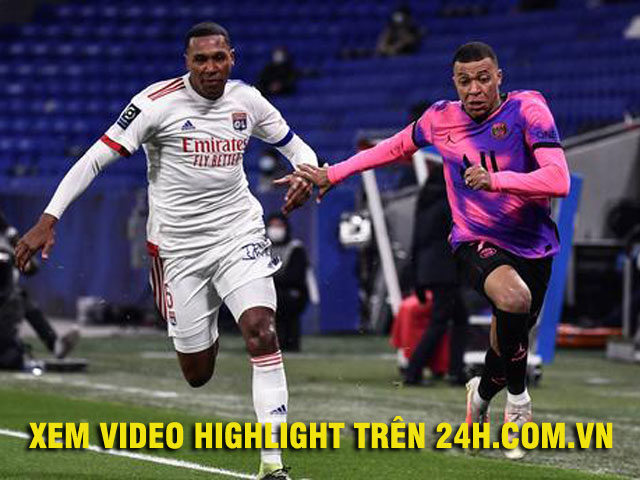 Video Lyon - PSG: Mbappe rực sáng, tiệc 6 bàn đánh chiếm ngôi đầu