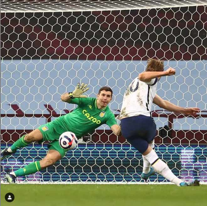 Trực tiếp bóng đá Aston Villa - Tottenham: Kane sút penalty thành công - 9