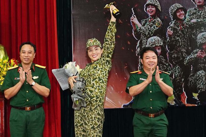 Trở thành Quán quân “Sao nhập ngũ”, HH Kỳ Duyên gây xôn xao vì phát ngôn gây hiểu nhầm với Mũi trưởng Long - 3