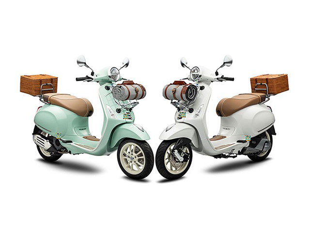 Xe máy - Xe đạp - Vespa Primavera 150 2021 ra mắt phiên bản Picnic cực yêu