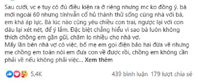 Nghe mẹ chồng dạy con trai "dâu là con, rể là khách", nàng dâu hỏi một câu khiến bà khó xử - 1