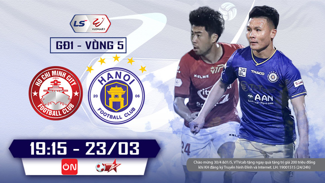 Lịch thi đấu giải bóng đá vô địch quốc gia V-League 2021 mới nhất vòng 5 - 2