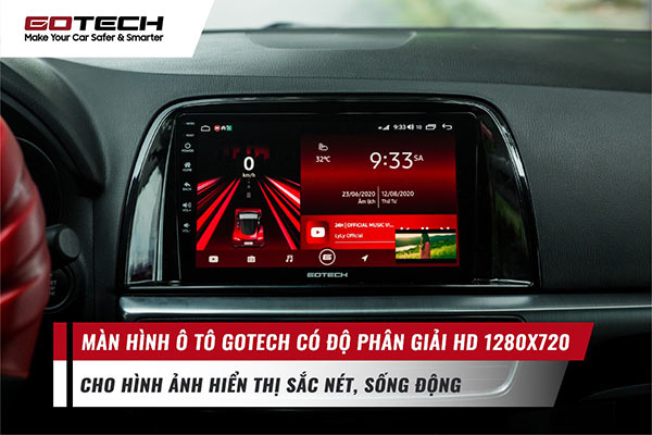 Mắt thấy tai nghe’ quy trình lắp đặt màn hình thông minh GOTECH - 5