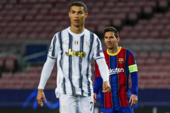 Ronaldo và Messi đo độ giàu có đáng nể của mình