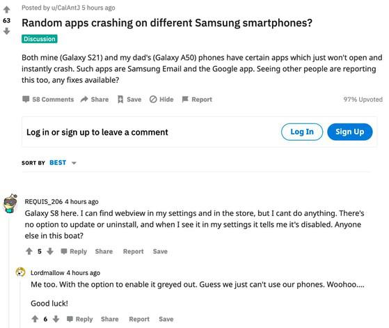 Cách sửa lỗi ứng dụng bị văng trên điện thoại Samsung - 1