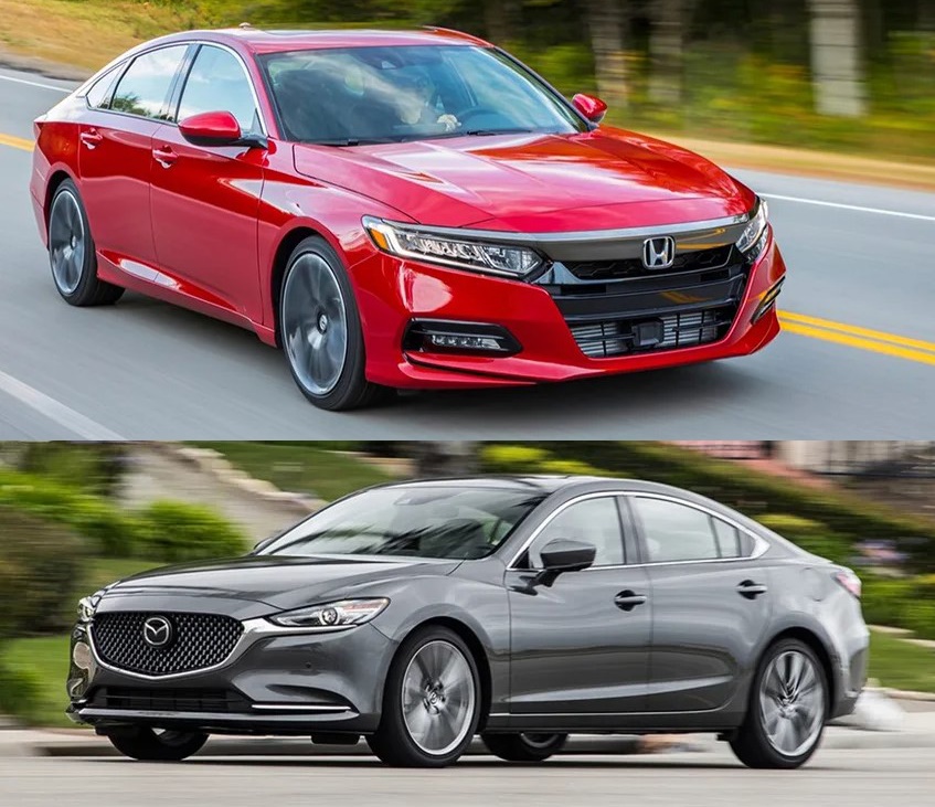 Honda Accord vs Mazda 6 "Đại chiến" giữa những sedan hạng