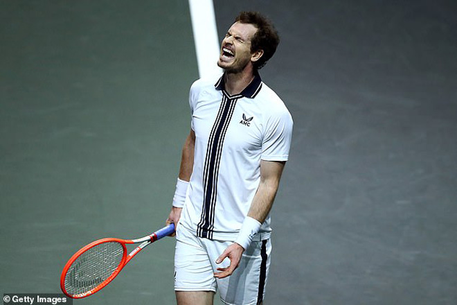 Andy Murray sớm bỏ cuộc vì chấn thương