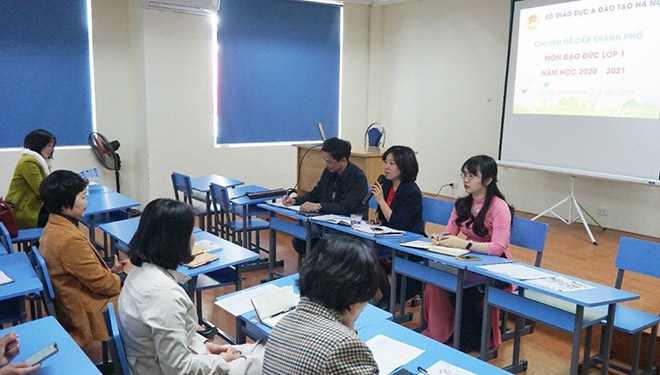 Nhà trường luôn chú trọng bồi dưỡng chuyên môn, phát triển đội ngũ