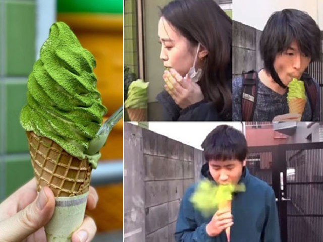 Ẩm thực - Bất chấp loại kem có thể gây sặc, nghẹt thở, người Nhật vẫn tấp nập chờ được thưởng thức
