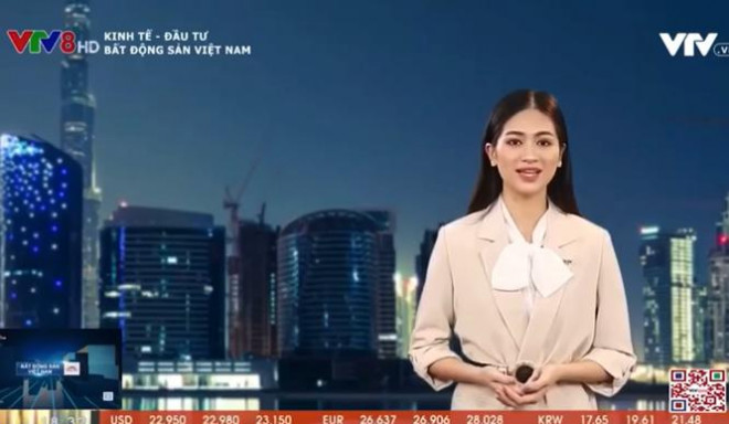 Người đẹp Kinh Bắc từng thi Hoa hậu Việt Nam dẫn bản tin Bất động sản của VTV - 3