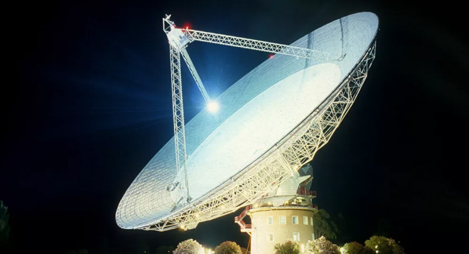 Kính viễn vọng vô tuyến Parkers đặt tại Úc, thành viên của VLBI - Ảnh: CSIRO/PARKERS RADIO TELESCOPE