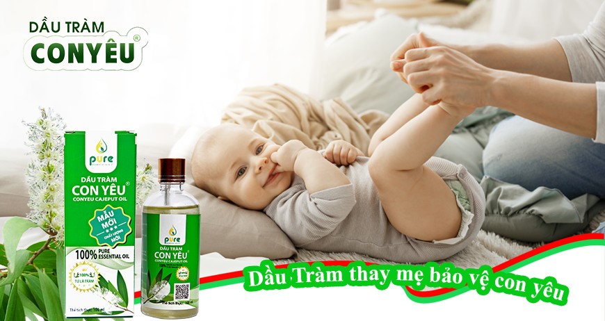 Dùng tinh dầu tràm cho trẻ bị ho - 1