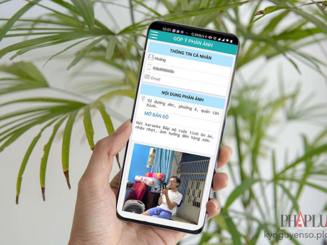 Công nghệ thông tin - Cách phản ánh những nơi hát karaoke ồn ào bằng điện thoại