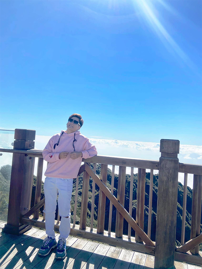 Anh Hải cũng có sở thích đi du lịch và khám phá những vùng đất mới