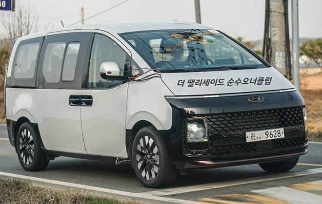 Dòng xe MPV mới của gia đình Hyundai bị bắt gặp trên đường thử - 4