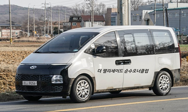 Dòng xe MPV mới của gia đình Hyundai bị bắt gặp trên đường thử - 3