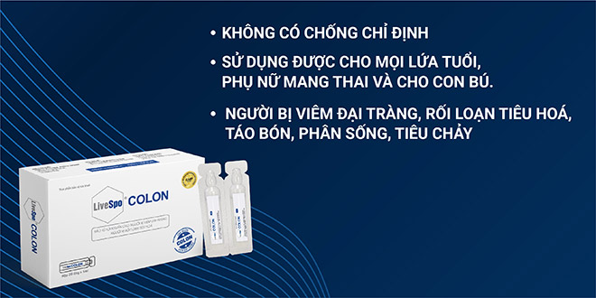 LiveSpo Colon - Bào tử lợi khuẩn cho người bị viêm đại tràng, rối loạn tiêu hoá - 3