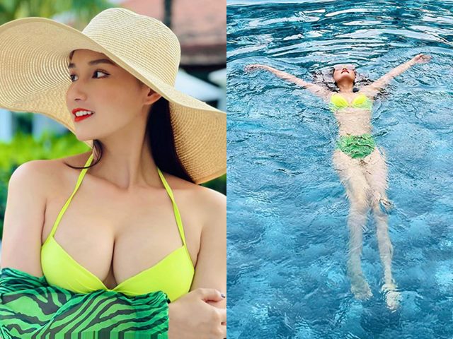 Giải trí - Lã Thanh Huyền khoe body bên bể bơi khiến cánh mày râu "bối rối"