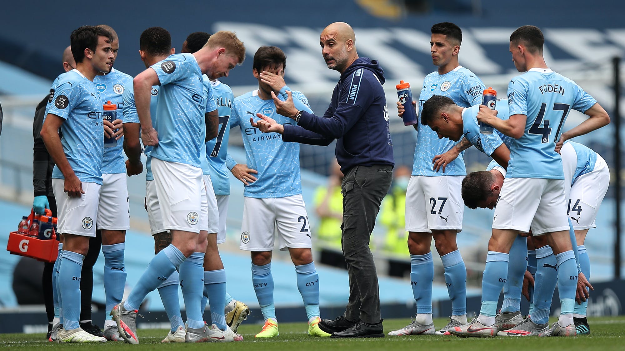 Man City mơ vĩ đại nhất Ngoại hạng Anh: Đỉnh cao ăn bốn, mưu vượt MU - 5