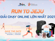 RUN to Jeju – Chạy trên những cung đường mùa Xuân