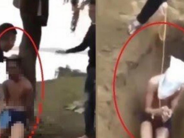 Pháp luật - Vụ quay clip dọa "chôn sống" người ở Nghệ An: Các đối tượng phạm tội gì?