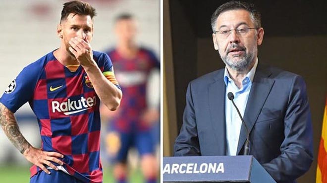 Messi khiến Bartomeu mất ghế chủ tịch